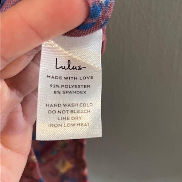 NWT Love in the Garden Mauve Floral Print Mesh Bodysuit Size L - Picture 8 of 10